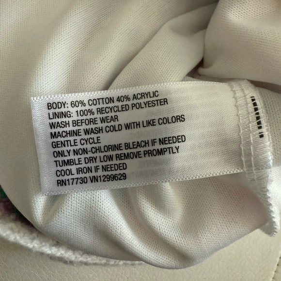 GIRLS YOUTH KNIT GRANNY SQUARE Tank top size large (10/12) - Picture 5 of 9